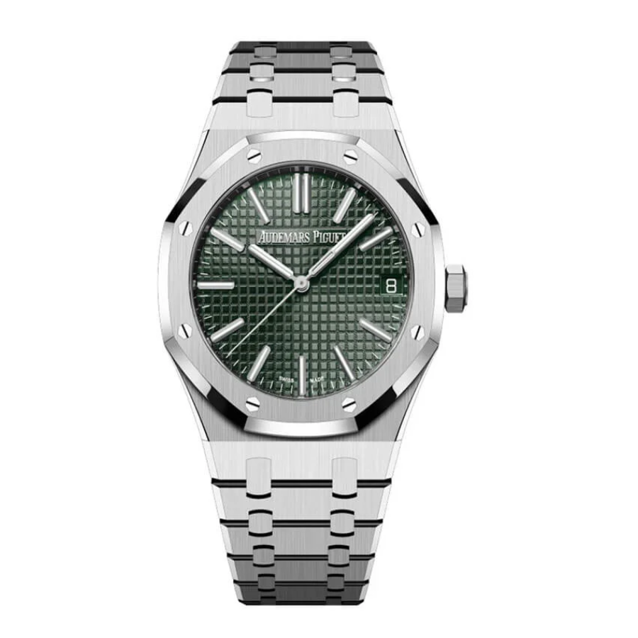 Audemars Piguet Royal Oak 15510ST.OO.1320ST.04 Replica Audemars Piguet Royal Oak 15510ST "Green Dial" Premium Clone Edition - Image 1