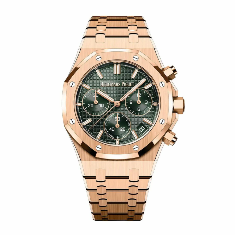 Audemars Piguet Royal Oak 26240OR.OO.1320OR.04 Rose Gold Green Dial Audemars Piguet Royal Oak Offshore 26240OR.OO.1320OR.04 Masterpiece Clone - Image 1