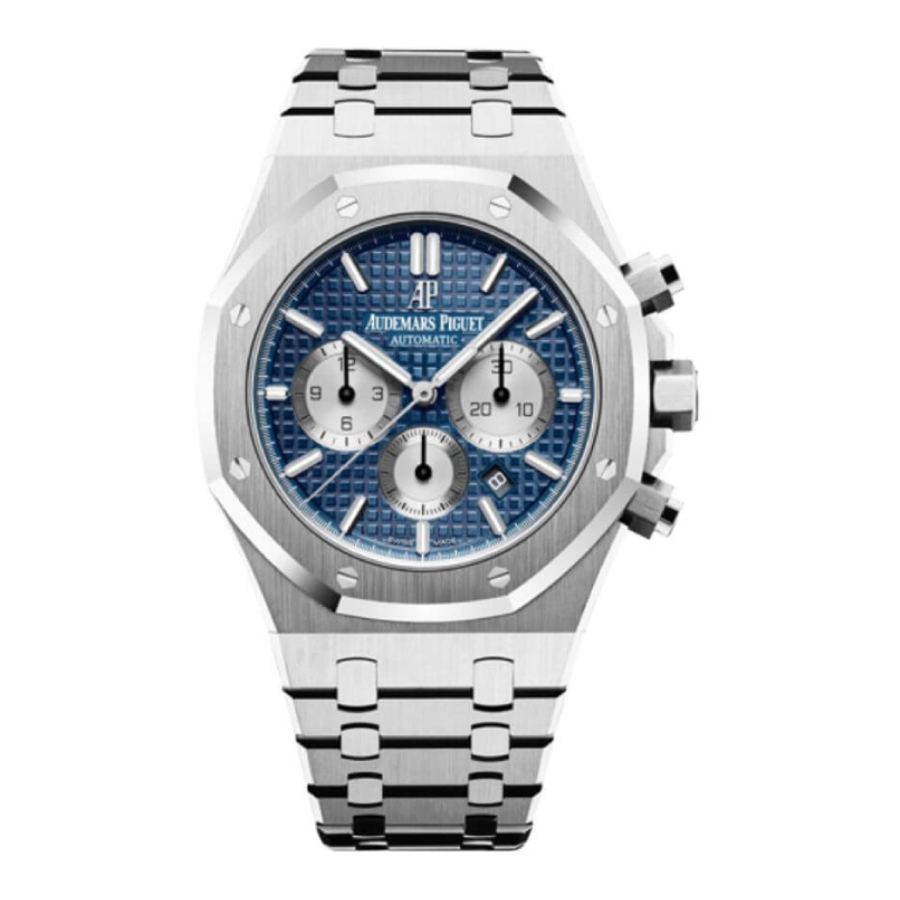Audemars Piguet Royal Oak 26331ST.OO.1220ST.01 Blue Dial Replica (1) Audemars Piguet Royal Oak Chronograph 26331ST "Blue Dial" 1:1 Clone Edition - Image 1