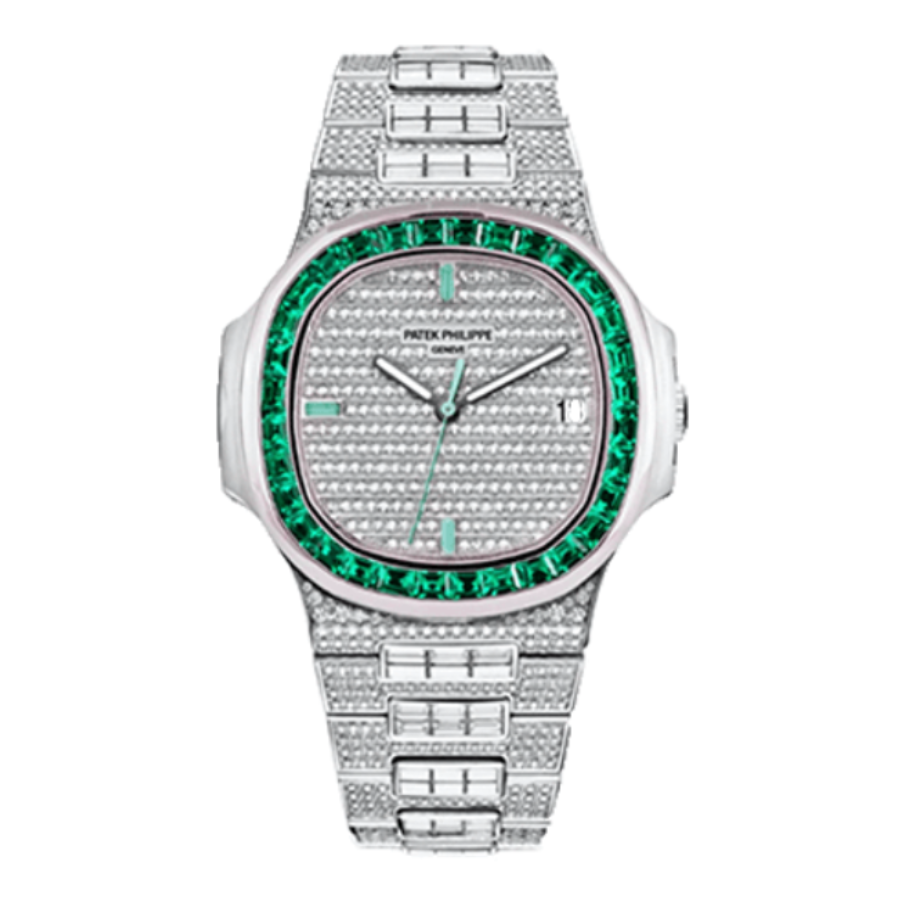 Emerald Bezel 5711 Replica (4) Patek Philippe Nautilus 5711/1300A "Emerald Bezel" Premium Duplicate - Image 1