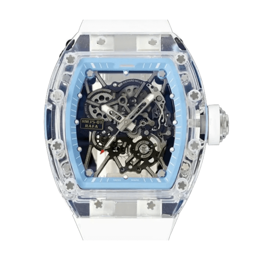 Richard Mille 35-01 Ice Blue Replica Richard Mille RM 35-01 "Ice Blue Nadal" Elite Clone Edition - Image 1