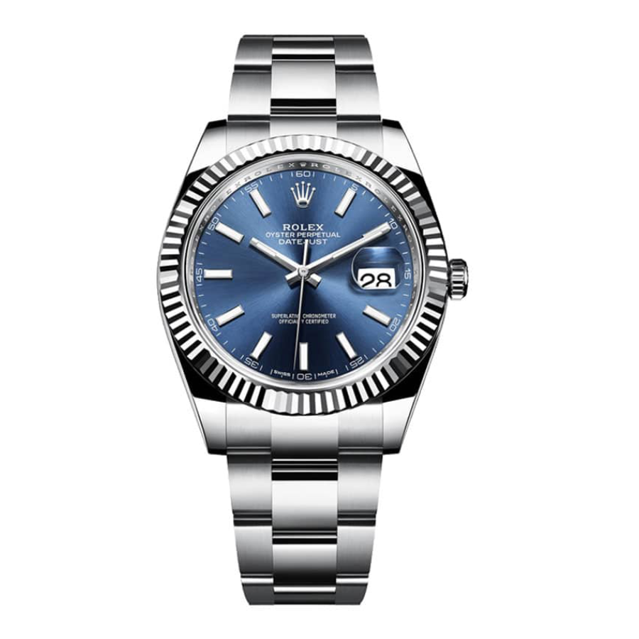 Rolex Datejust White Rolesor Timepiece 126334 Super Accurate Clone