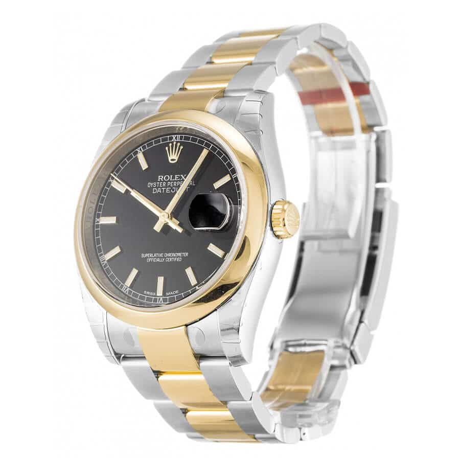rolex-datejust-yellow-gold-black-dial-back-replica