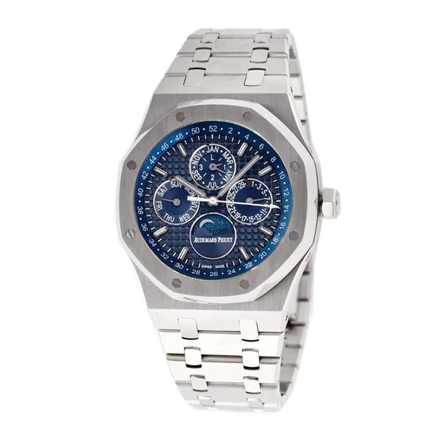 audemars-piguet-royal-oak-offshore-chronograph-blue-dial-26574st-oo-26606st-05-multifunctional-left-replica