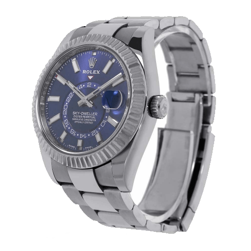rolex-sky-dweller-blue-dial-steel-replica-watch
