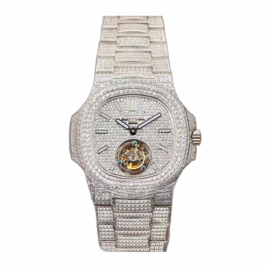 Patek Philippe Sky Moon Tourbillon 6002R "Diamond Bezel" Premium Copy 1:1