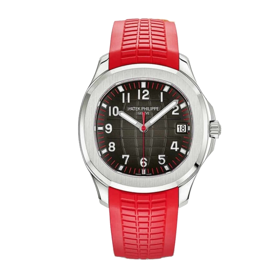 patek-red-chronograph-replica-2 Patek Philippe Aquanaut 5167A "Red Dial" Exceptional Replica 1:1 - Image 1