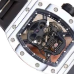 Richard Mille RM 52-01 Tourbillon "Skull" White True Replica 1:1 - Image 2