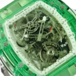 Richard Mille RM 56-01 Tourbillon Green Transparent Superior Replica - Image 4