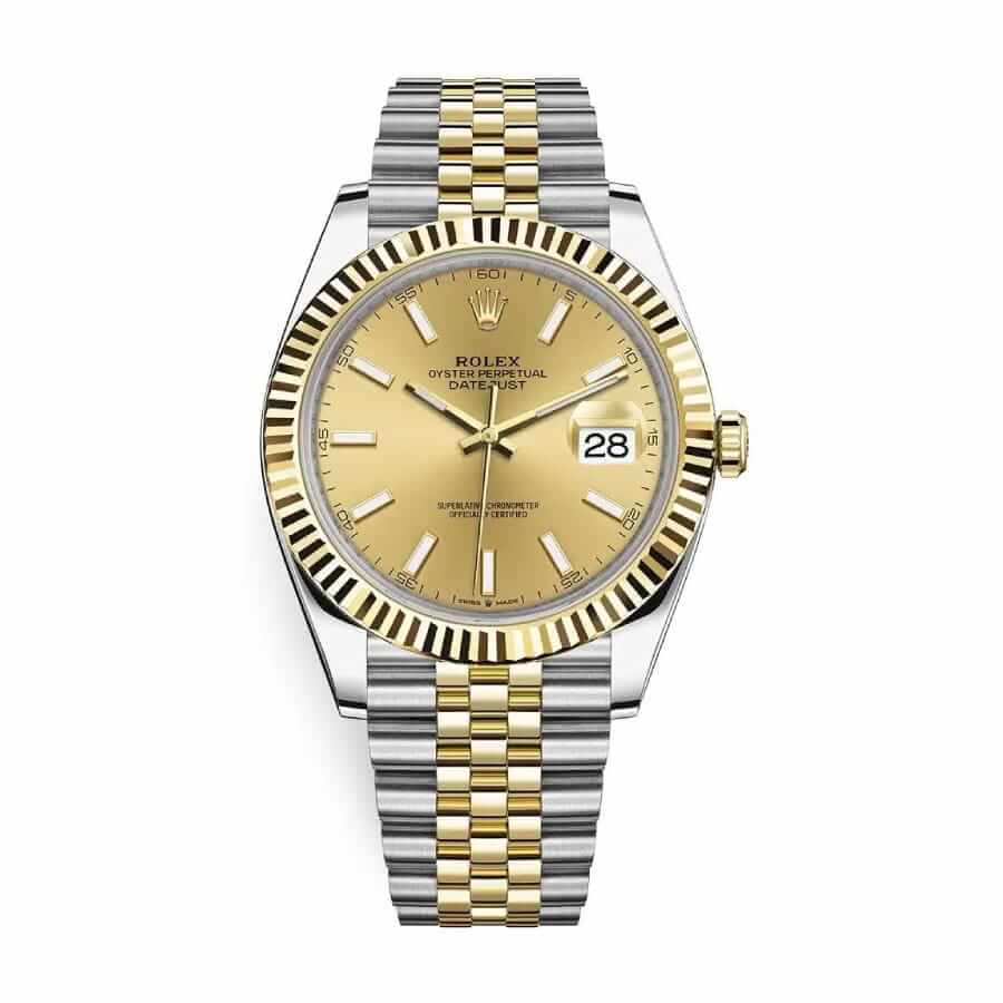 rolex-datejust-126333-steel-yellow-gold-diamond-jubilee-replica (1) Rolex Datejust 126333 "Yellow Rolesor" Collectorโs Replica - Image 1