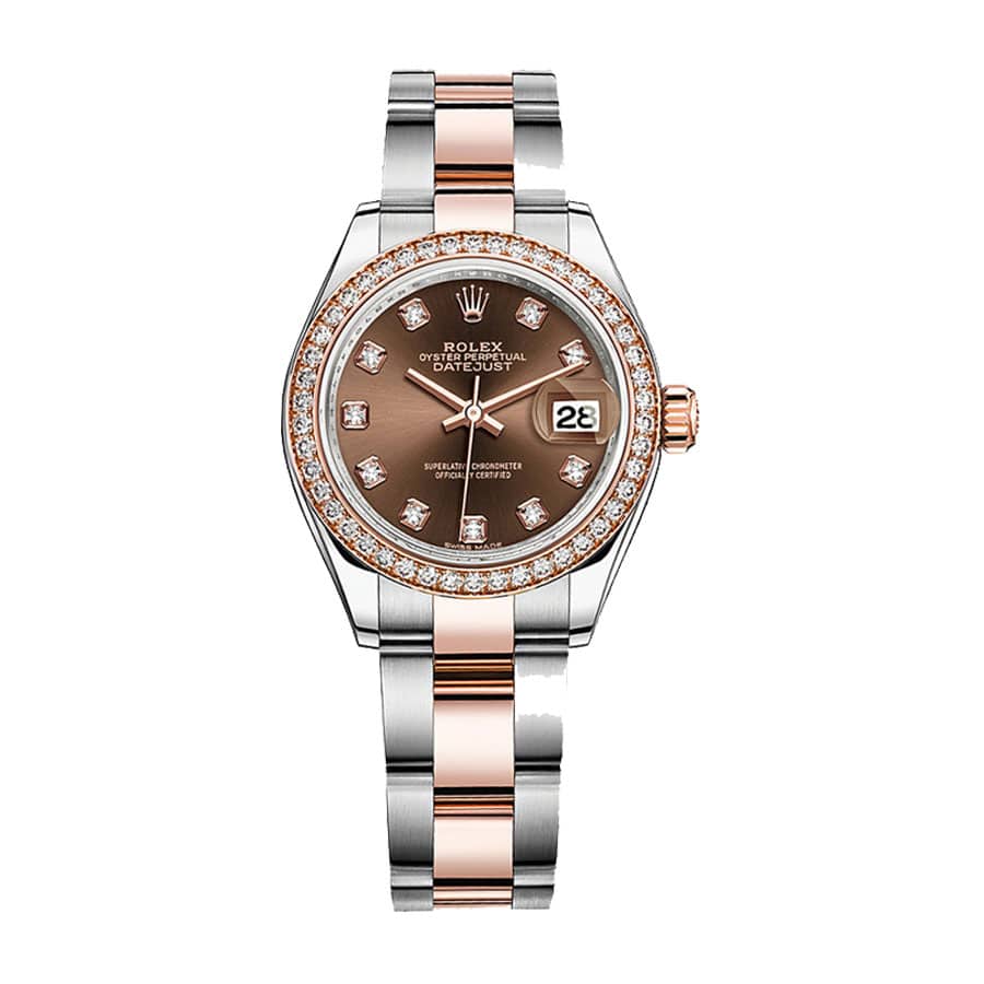 rolex-datejust-28mm-279381rbr-steel-everose-gold-diamond-automatic-chocolate-diamond-dial-replica