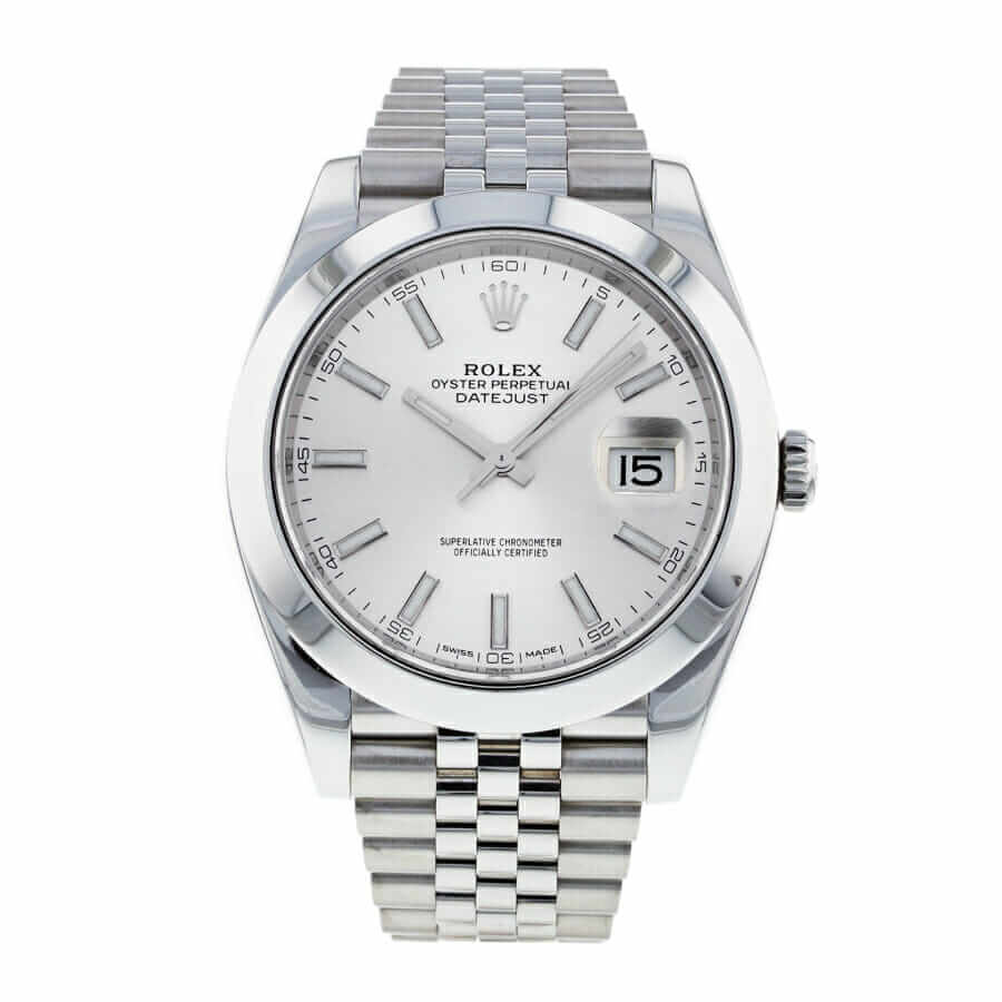 rolex-datejust-oyster-datejust-ii-steel-white-gold-126234-blue-dial-replica (1) (2) Rolex Datejust 126334 "Silver Dial" Authentic Copy 1:1 - Image 1