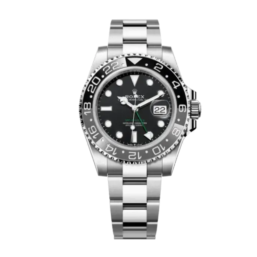 rolex-gmt-master-ii-40mm-126710-black-dial-oyster-1 Rolex GMT-Master II 126710LN "Black Bezel Oyster" High-End Replica 1:1 - Image 1